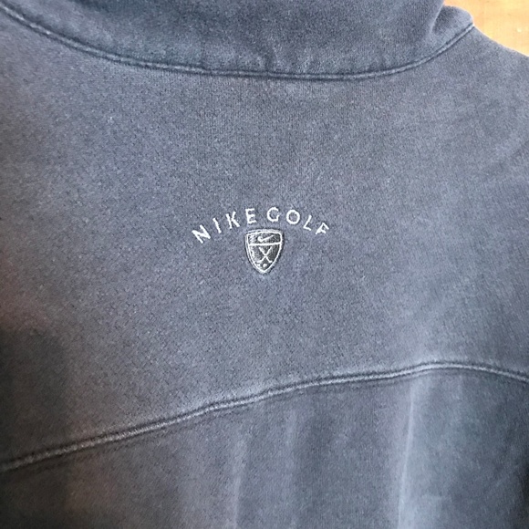 Nike Golf Quarter Zip Sweatshirt - Black - Picture 4 of 5